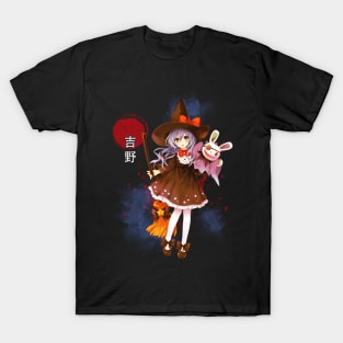 Yoshino's Fluffy Friend Anime Spirit Tee T-Shirt